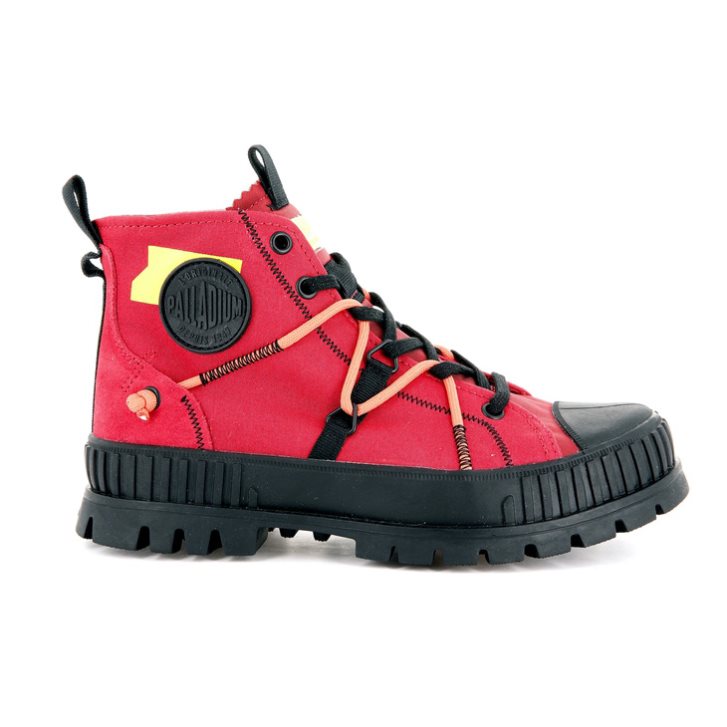 Dámské Boty Palladium Pallashock Re-craft Červené | CZ SDJ-42Z